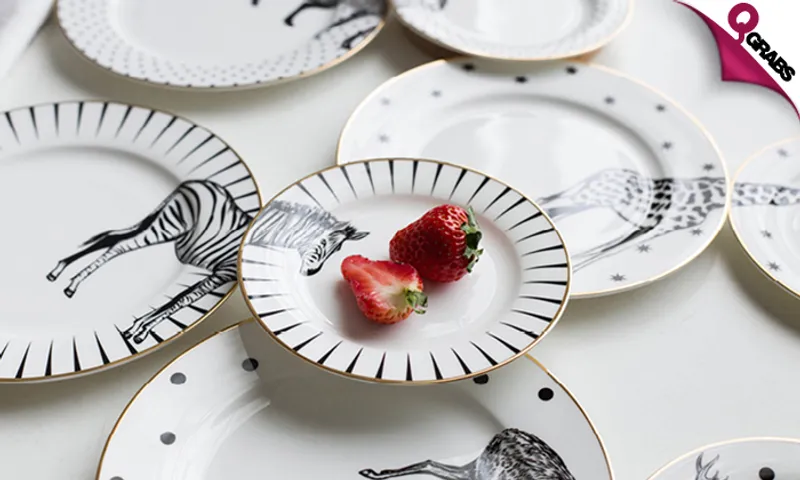 Porcelain Plate + Saucer!